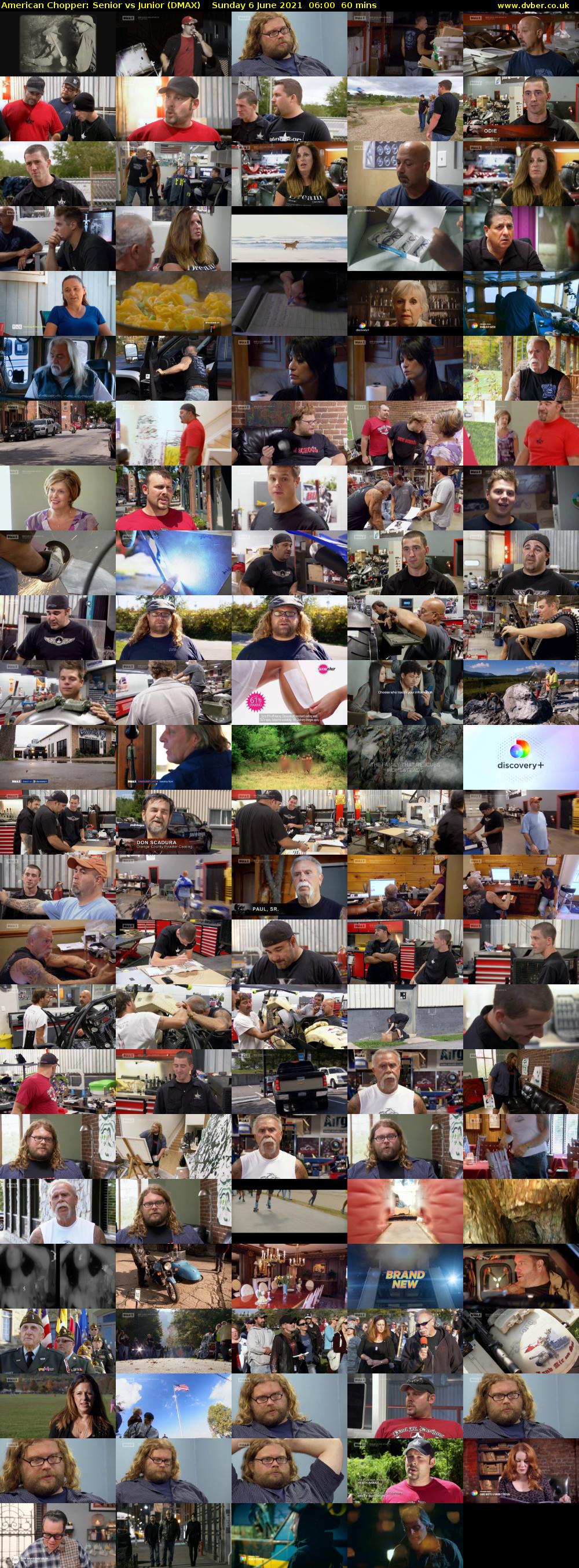 American Chopper: Senior vs Junior (DMAX) Sunday 6 June 2021 06:00 - 07:00