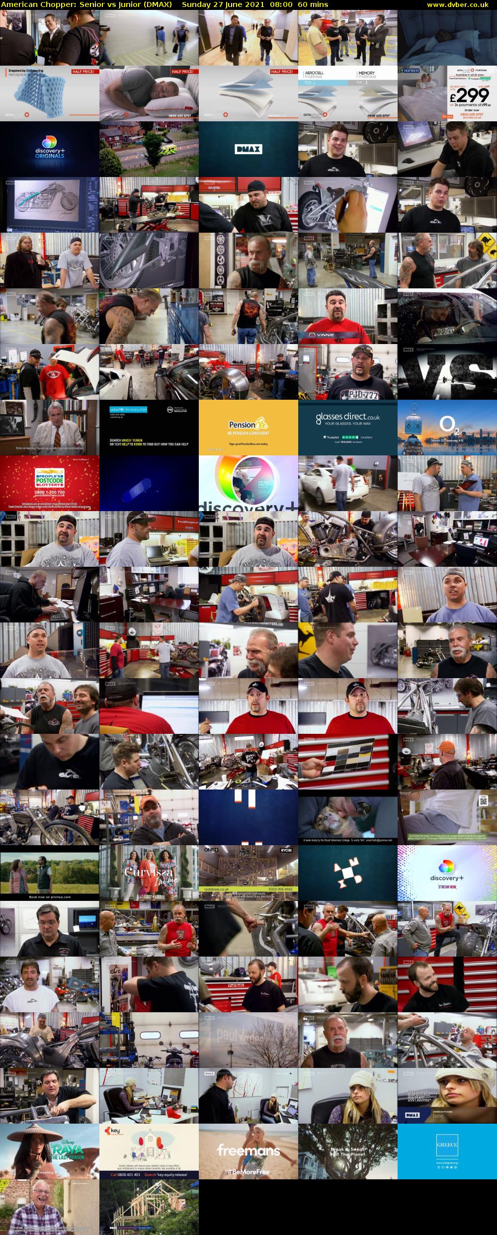 American Chopper: Senior vs Junior (DMAX) Sunday 27 June 2021 08:00 - 09:00
