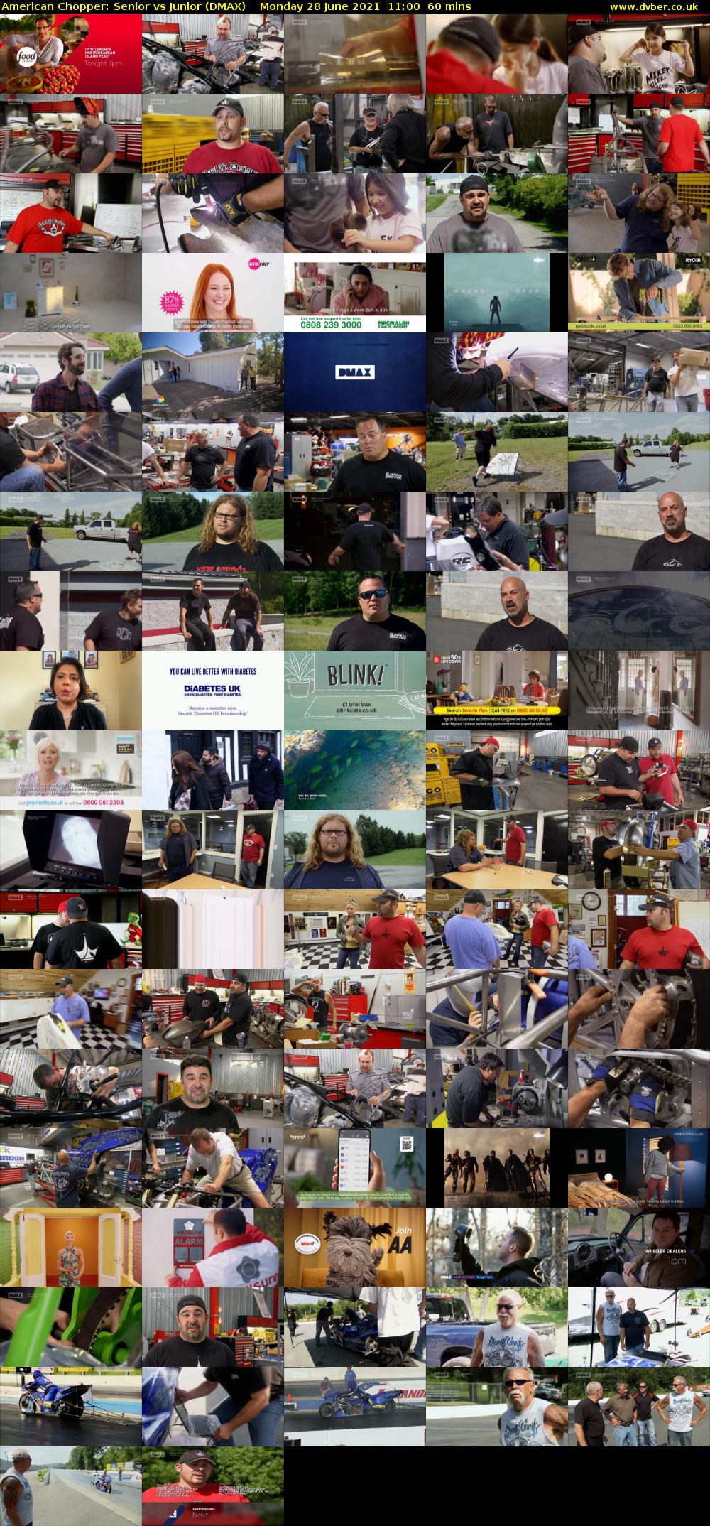 American Chopper: Senior vs Junior (DMAX) Monday 28 June 2021 11:00 - 12:00