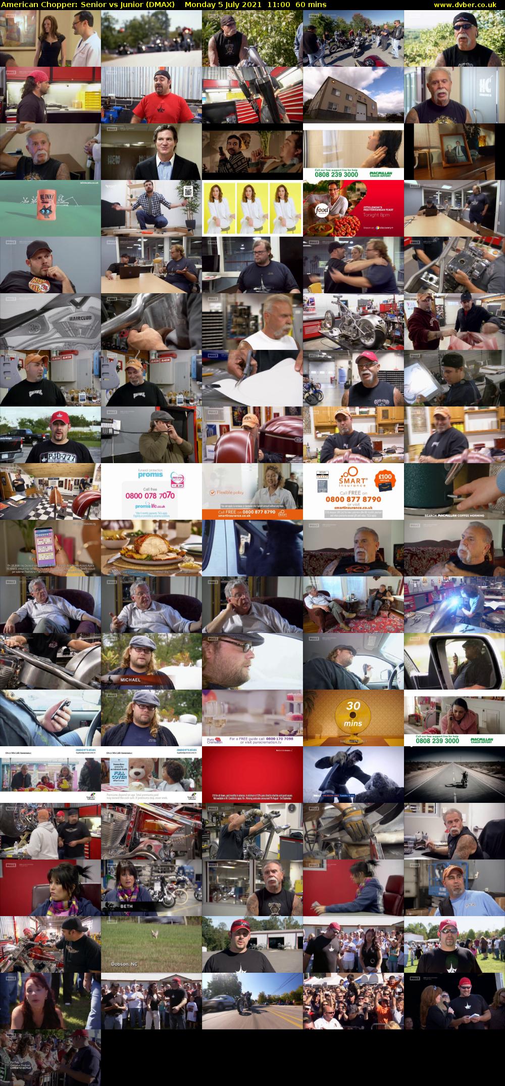 American Chopper: Senior vs Junior (DMAX) Monday 5 July 2021 11:00 - 12:00
