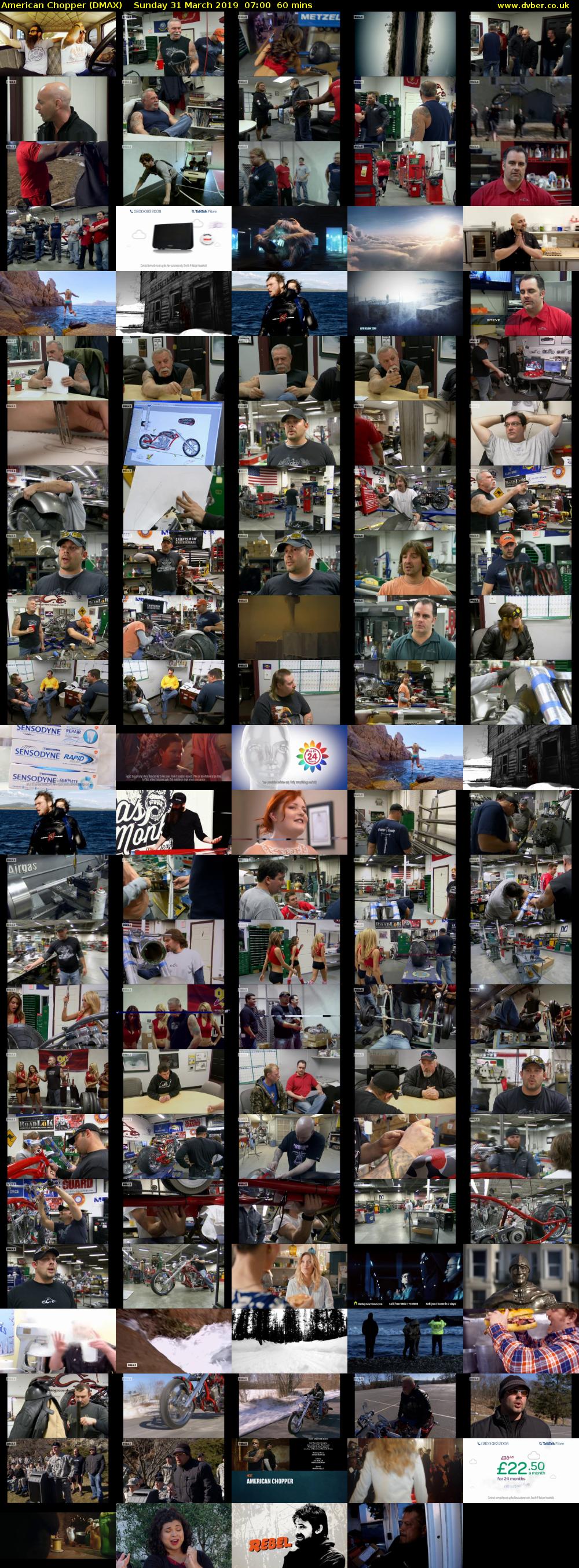 American Chopper (DMAX) Sunday 31 March 2019 07:00 - 08:00