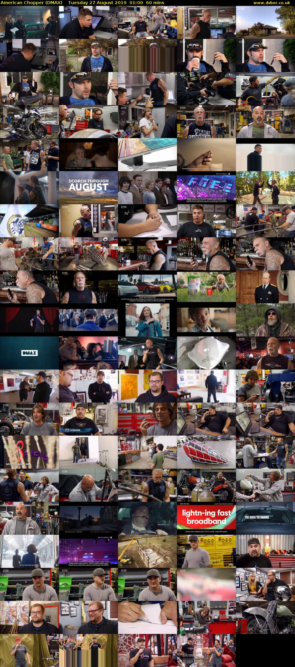 American Chopper (DMAX) Tuesday 27 August 2019 01:00 - 02:00