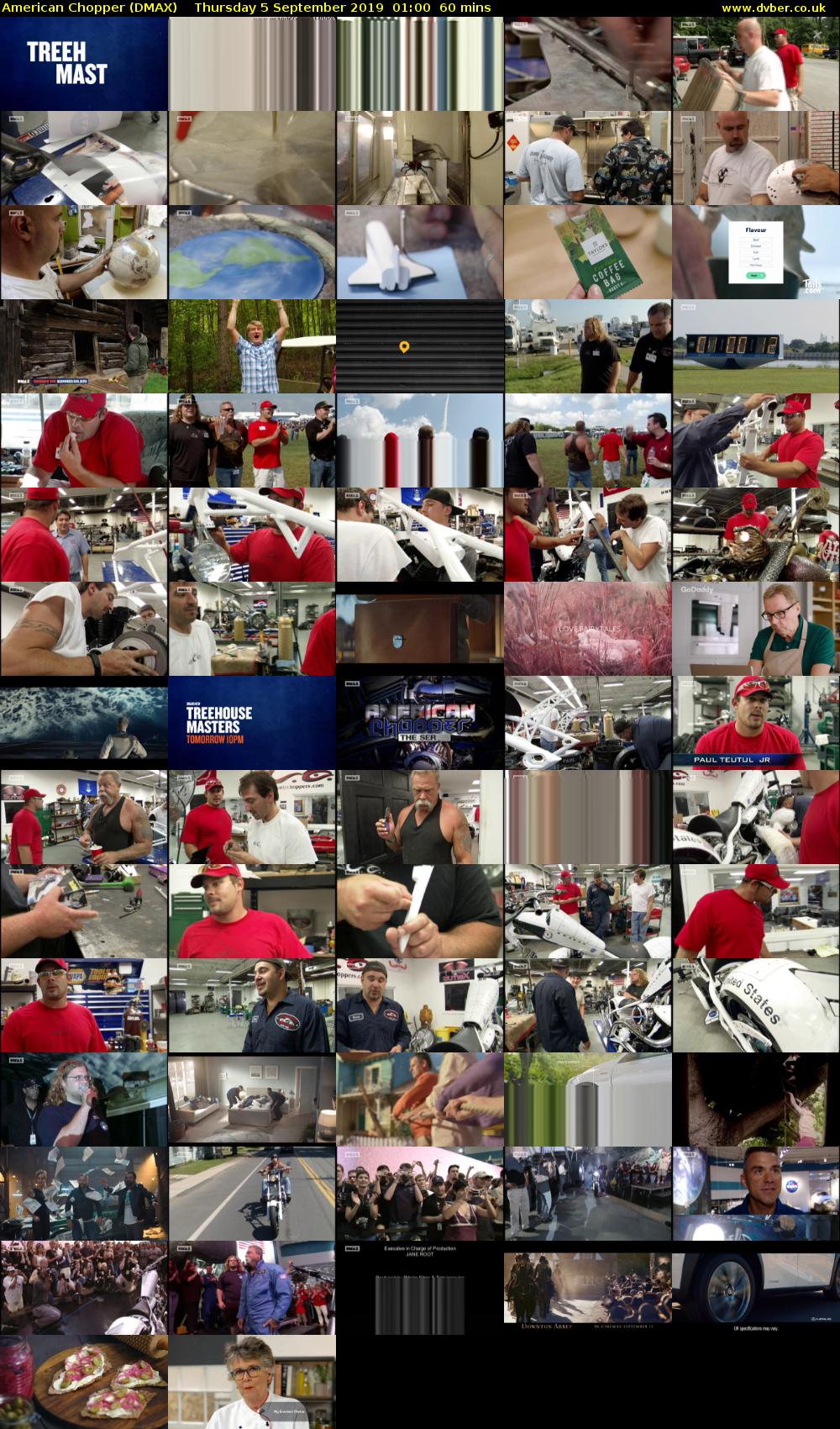 American Chopper (DMAX) Thursday 5 September 2019 01:00 - 02:00