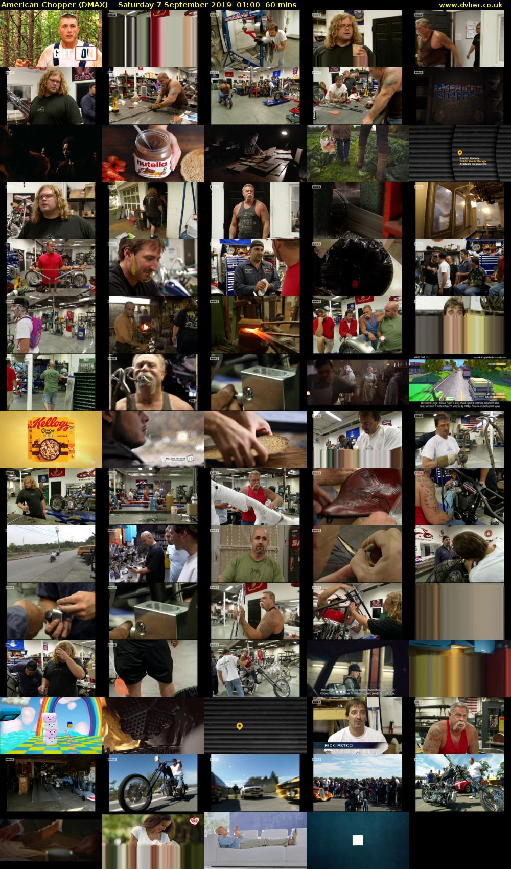 American Chopper (DMAX) Saturday 7 September 2019 01:00 - 02:00