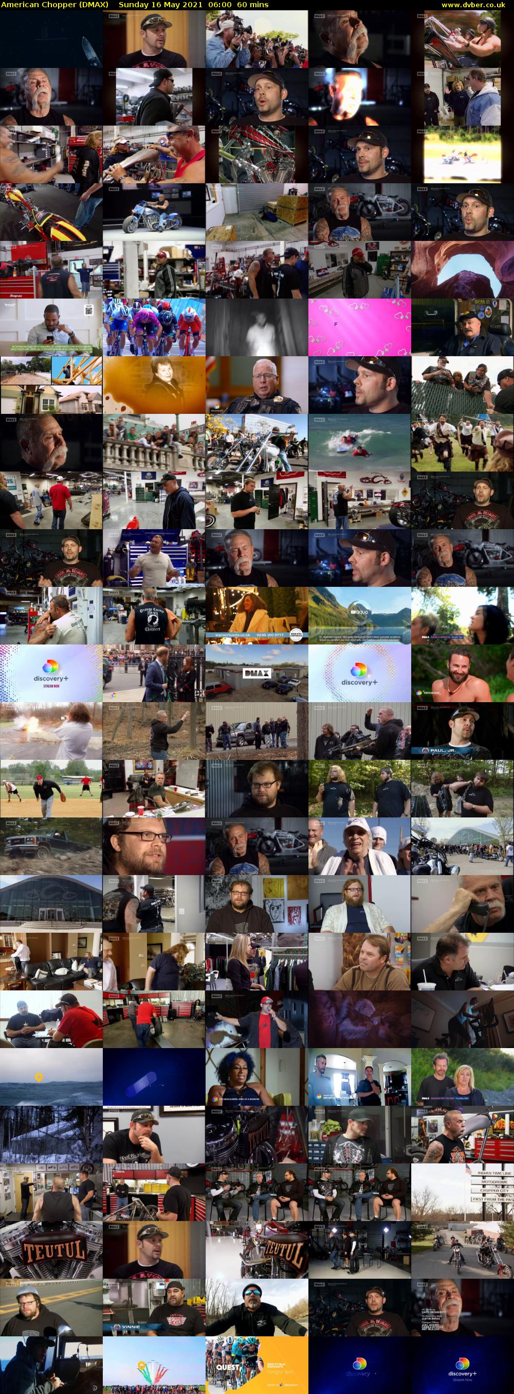 American Chopper (DMAX) Sunday 16 May 2021 06:00 - 07:00