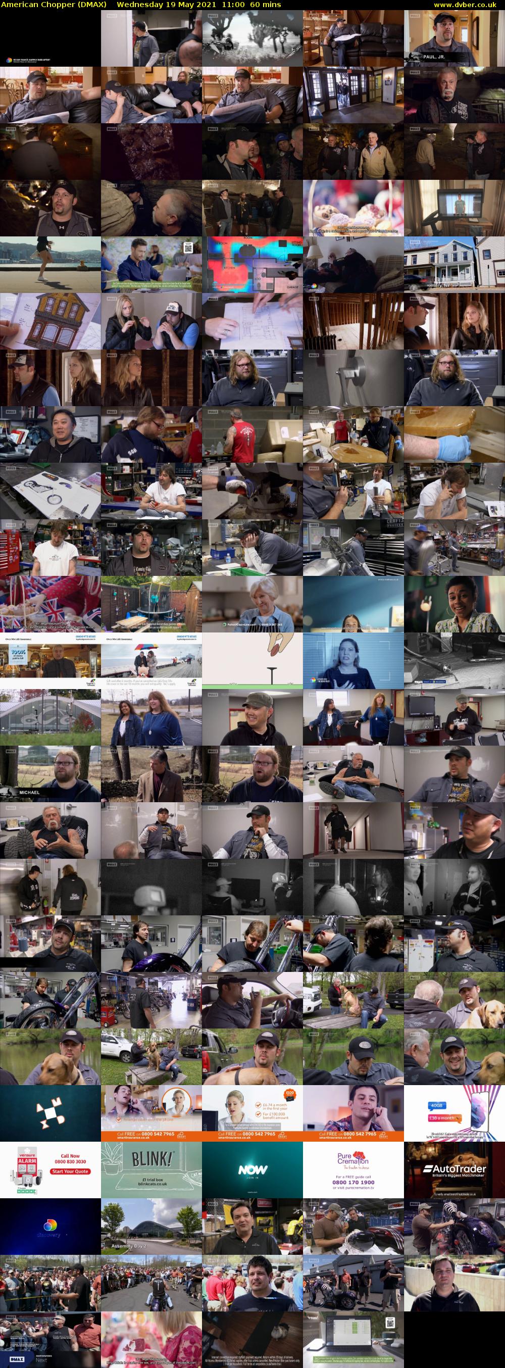 American Chopper (DMAX) Wednesday 19 May 2021 11:00 - 12:00