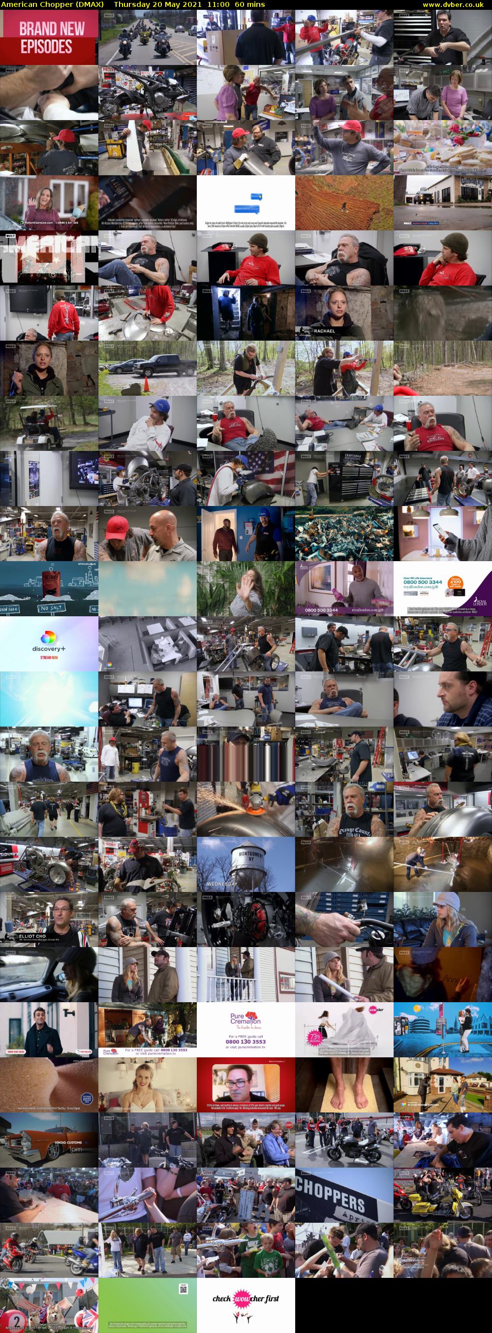 American Chopper (DMAX) Thursday 20 May 2021 11:00 - 12:00