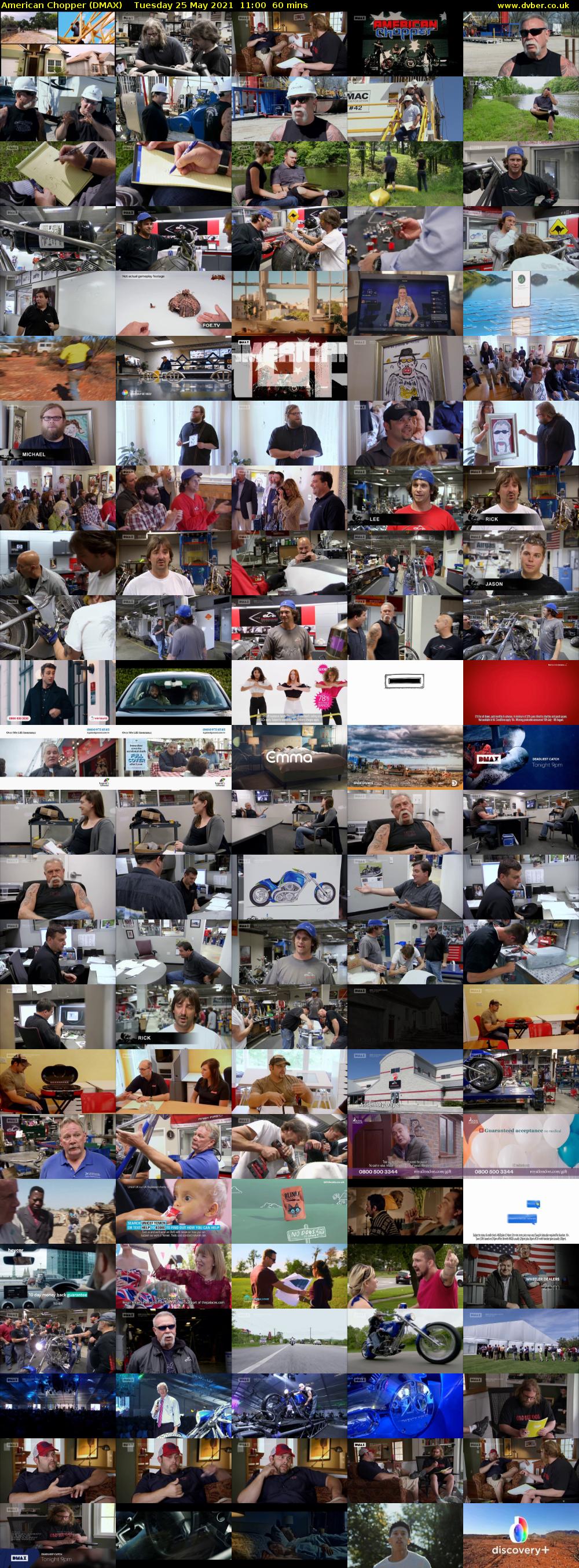 American Chopper (DMAX) Tuesday 25 May 2021 11:00 - 12:00