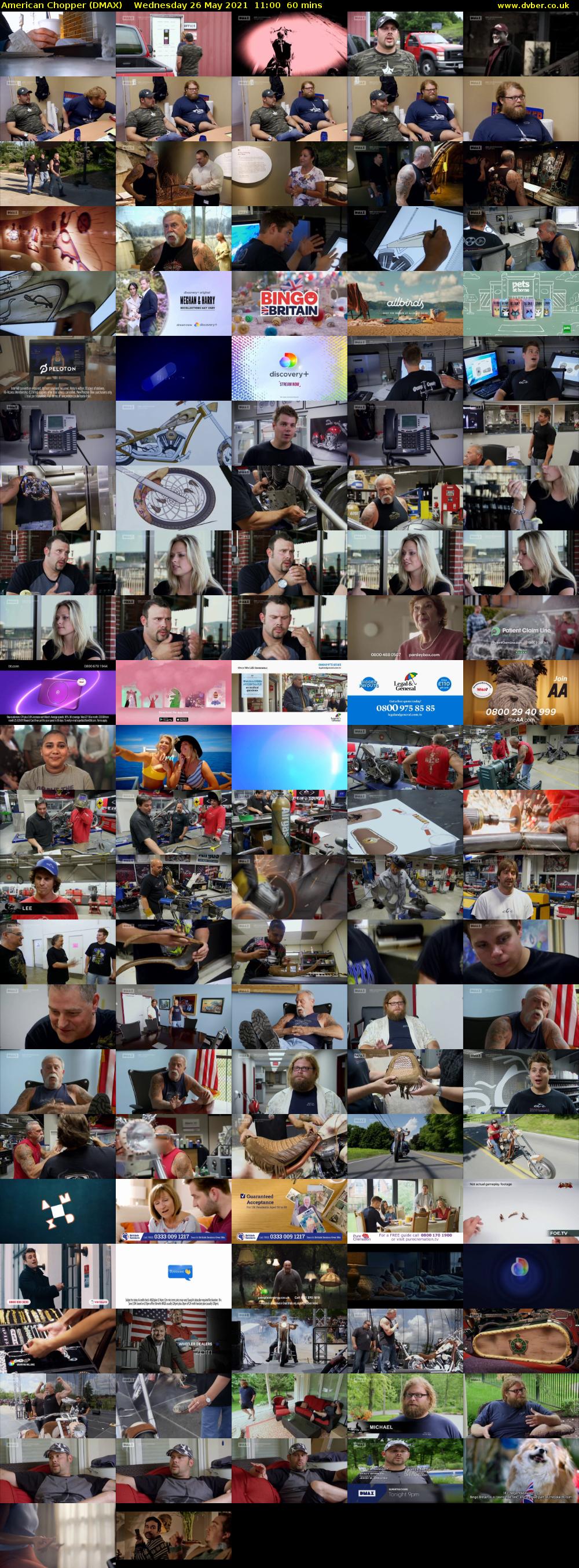 American Chopper (DMAX) Wednesday 26 May 2021 11:00 - 12:00