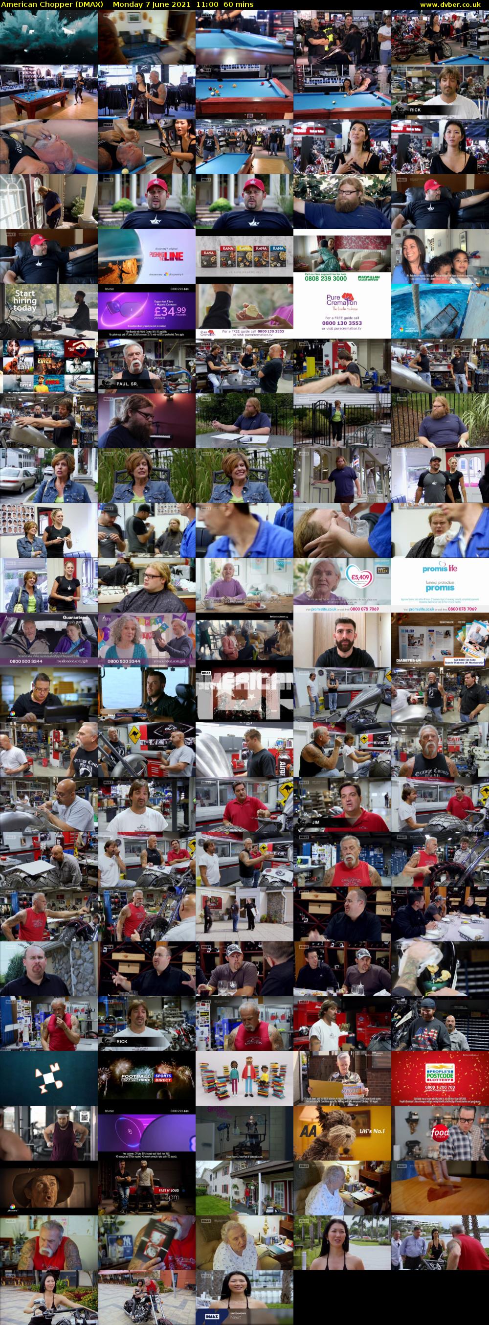 American Chopper (DMAX) Monday 7 June 2021 11:00 - 12:00