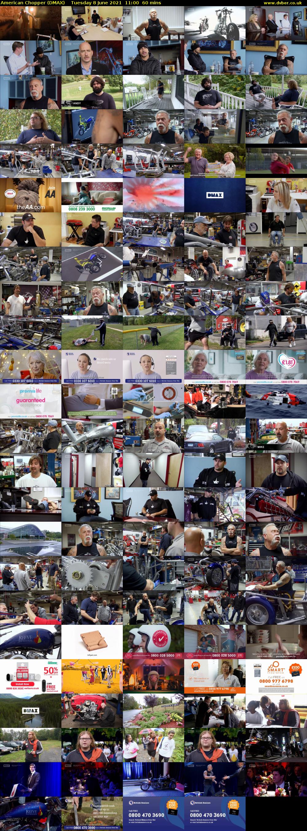 American Chopper (DMAX) Tuesday 8 June 2021 11:00 - 12:00
