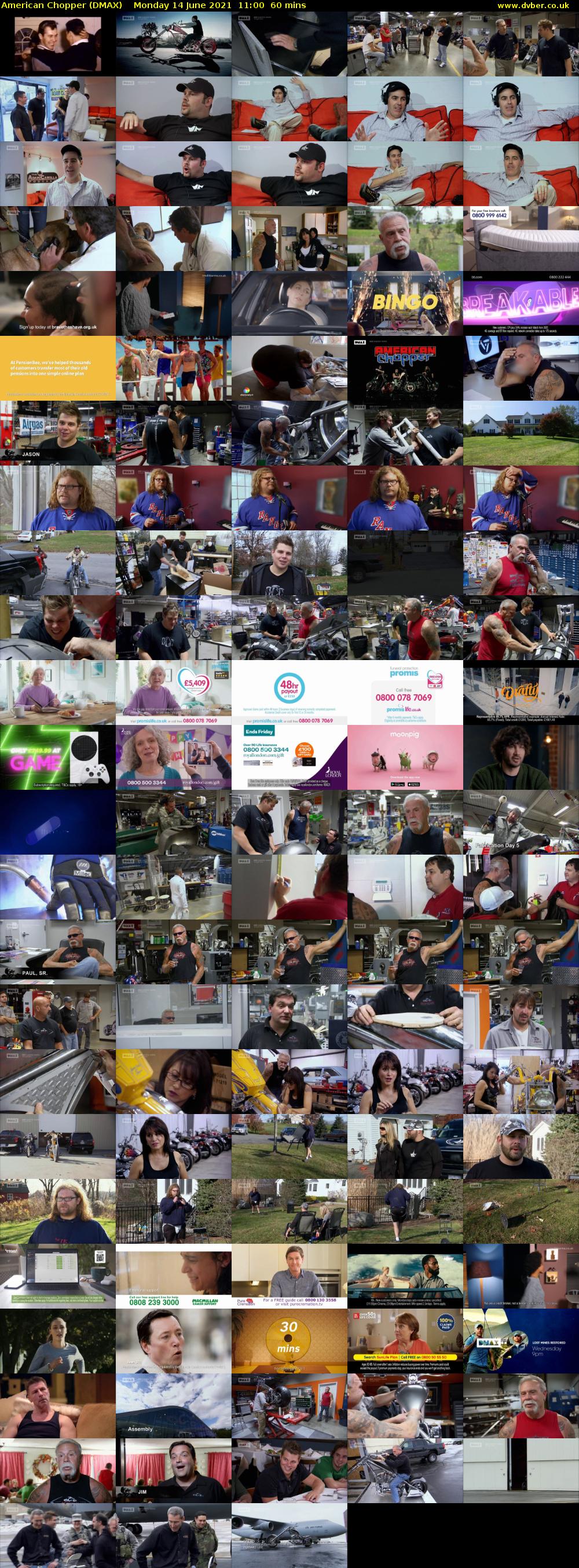 American Chopper (DMAX) Monday 14 June 2021 11:00 - 12:00
