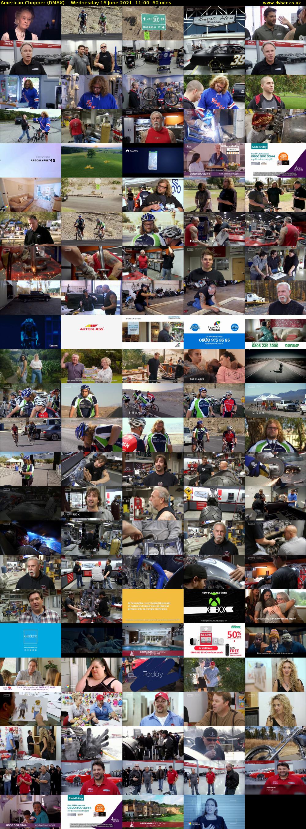 American Chopper (DMAX) Wednesday 16 June 2021 11:00 - 12:00