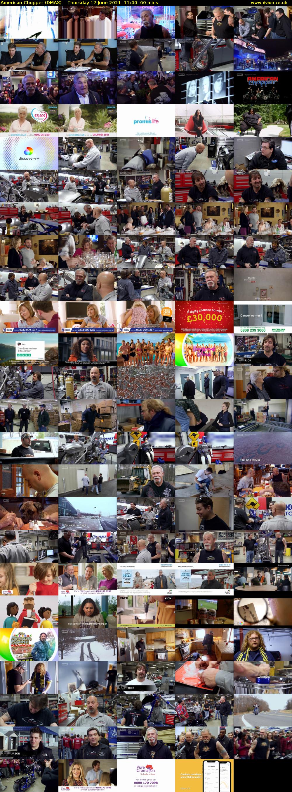 American Chopper (DMAX) Thursday 17 June 2021 11:00 - 12:00