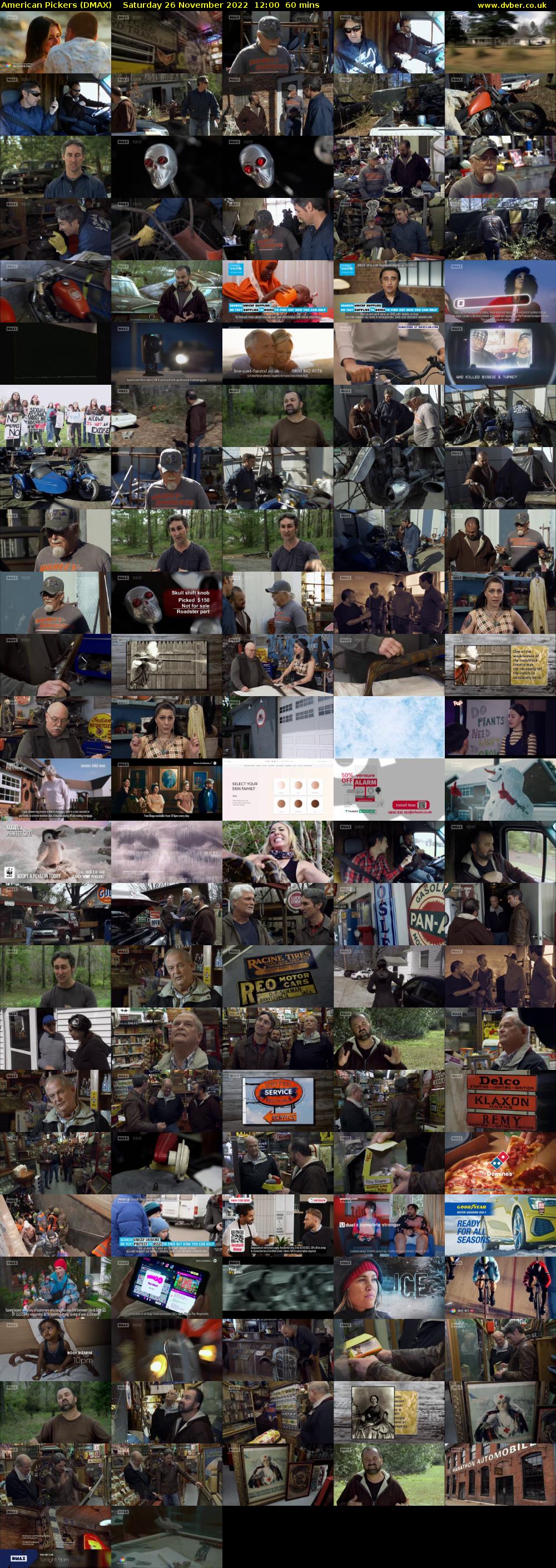 American Pickers (DMAX) Saturday 26 November 2022 12:00 - 13:00