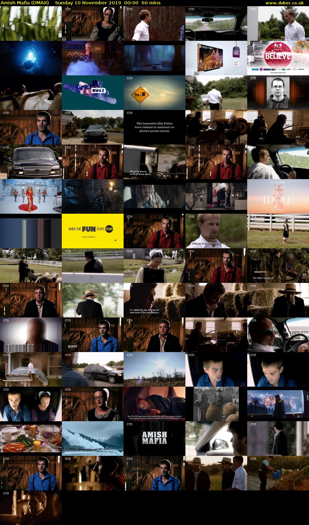 Amish Mafia (DMAX) Sunday 10 November 2019 00:00 - 01:00