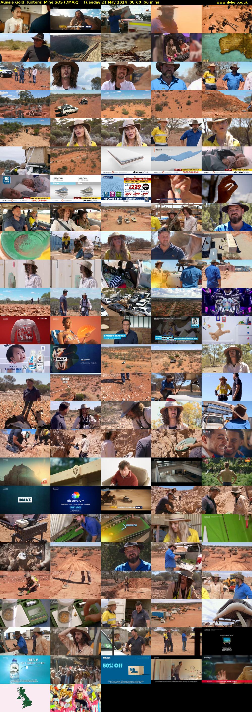 Aussie Gold Hunters: Mine SOS (DMAX) Tuesday 21 May 2024 08:00 - 09:00