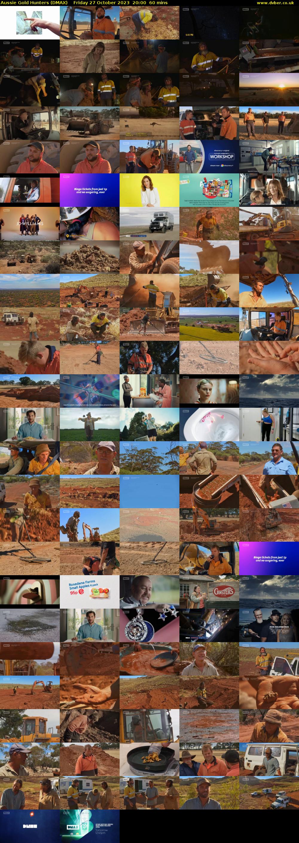 Aussie Gold Hunters (DMAX) Friday 27 October 2023 20:00 - 21:00