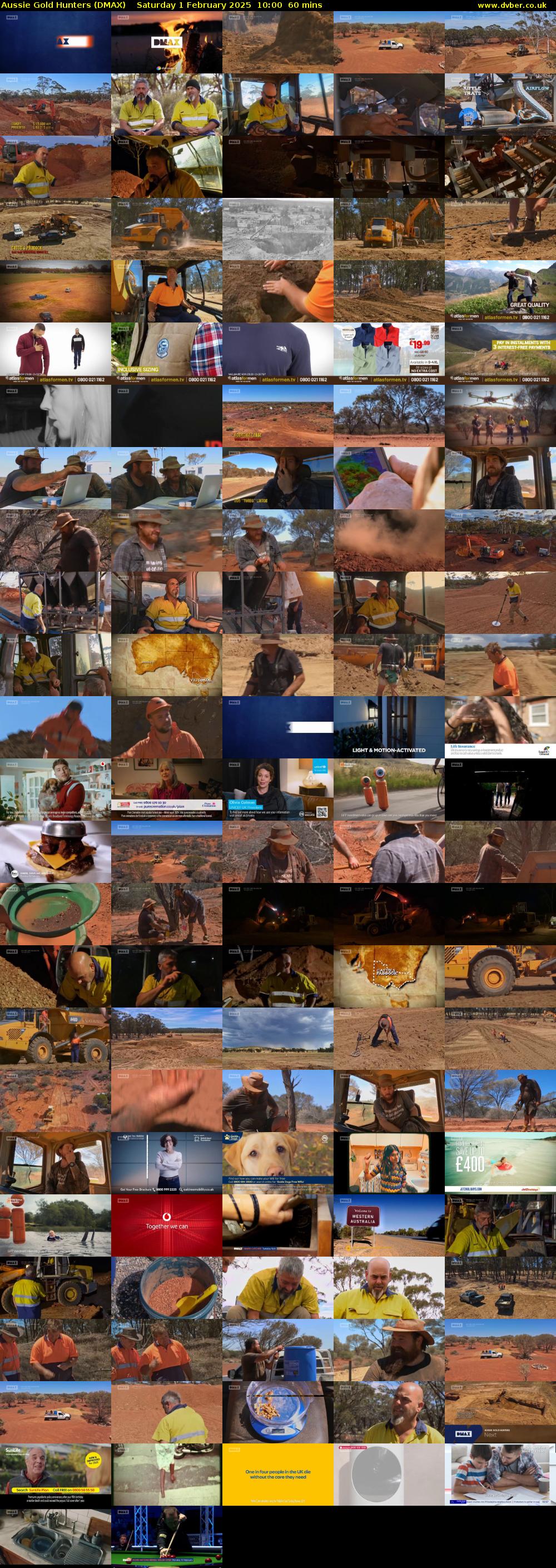 Aussie Gold Hunters (DMAX) Saturday 1 February 2025 10:00 - 11:00