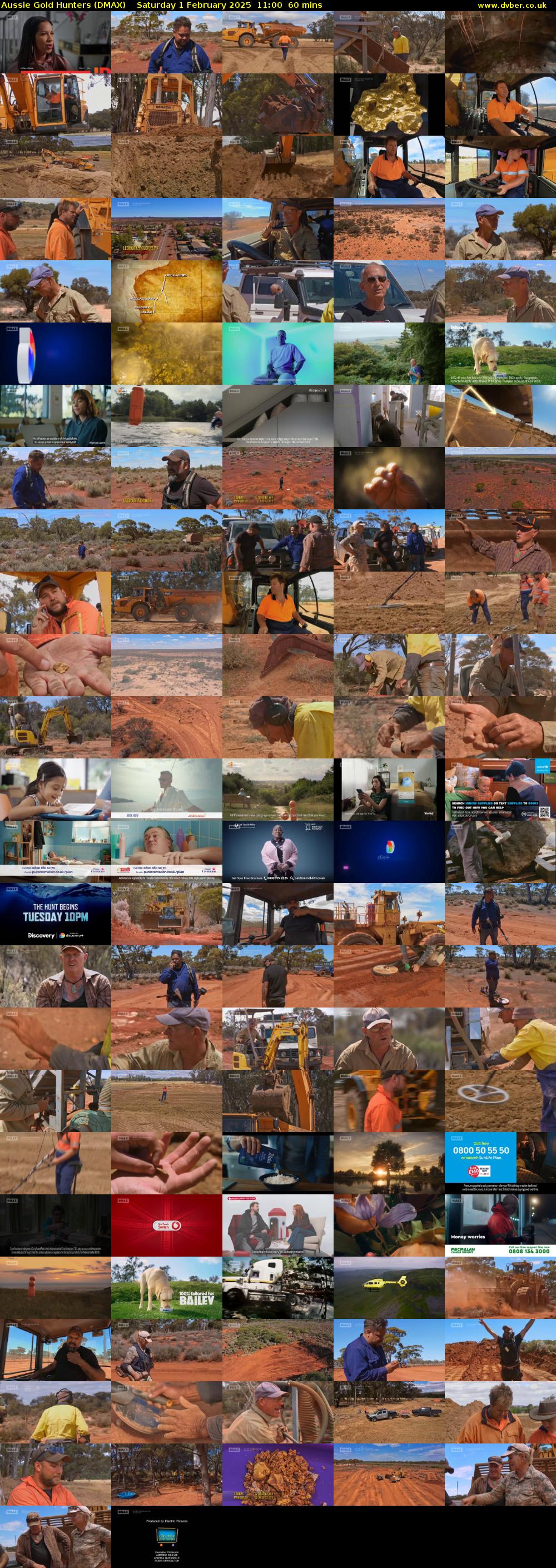 Aussie Gold Hunters (DMAX) Saturday 1 February 2025 11:00 - 12:00