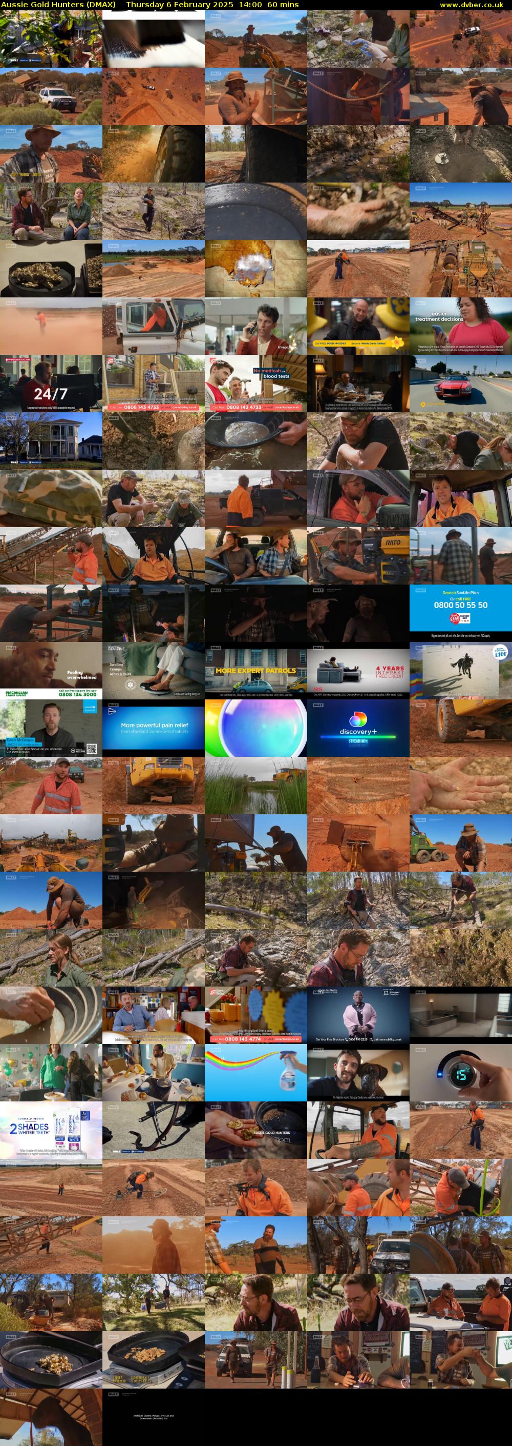 Aussie Gold Hunters (DMAX) Thursday 6 February 2025 14:00 - 15:00