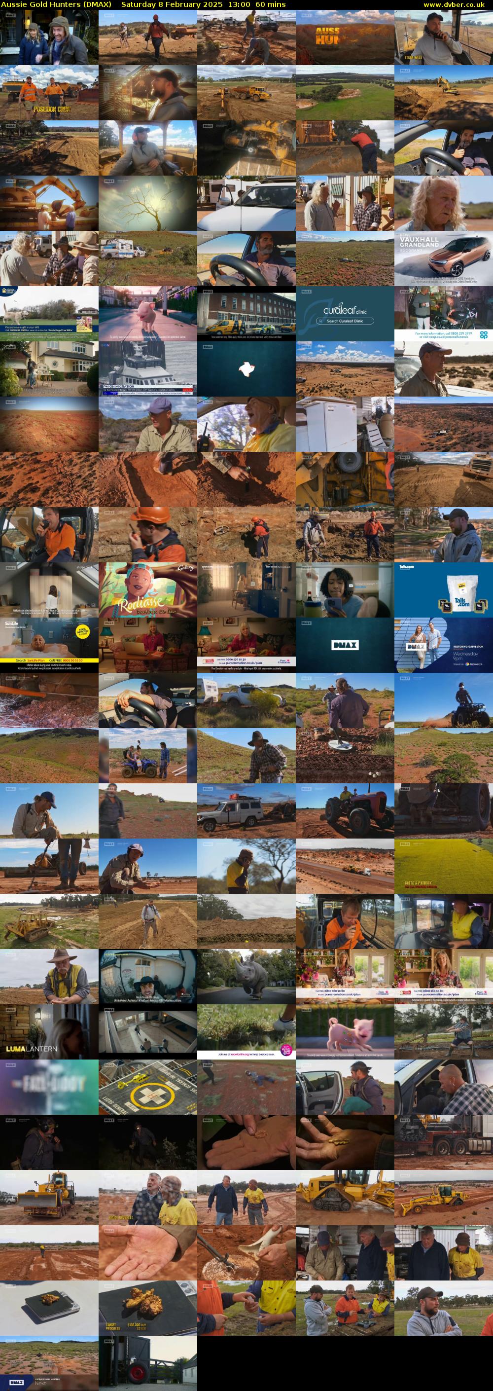 Aussie Gold Hunters (DMAX) Saturday 8 February 2025 13:00 - 14:00