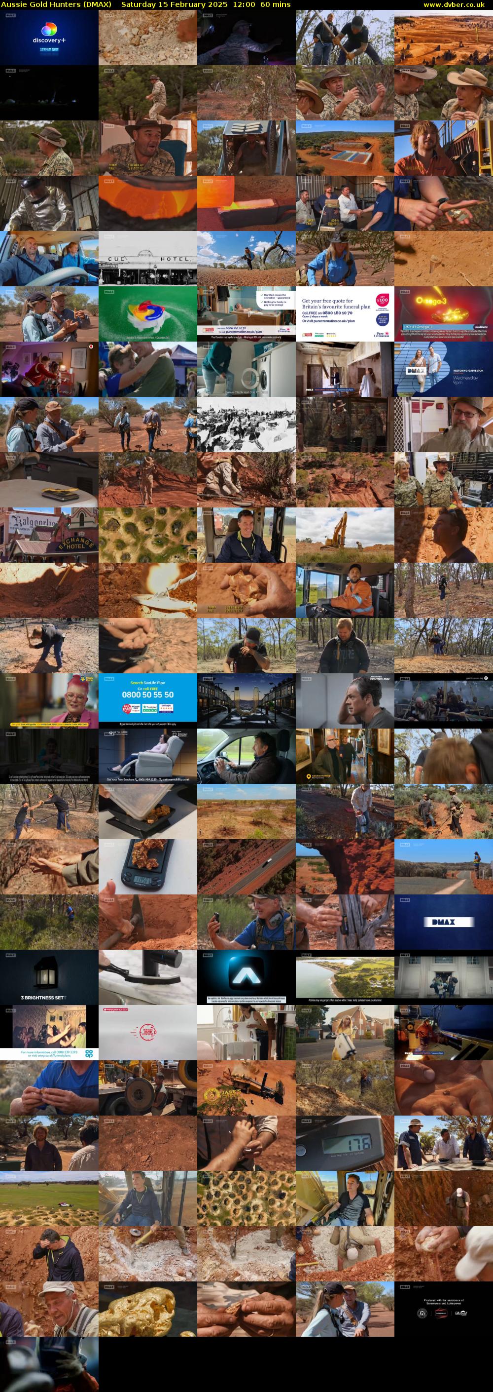 Aussie Gold Hunters (DMAX) Saturday 15 February 2025 12:00 - 13:00
