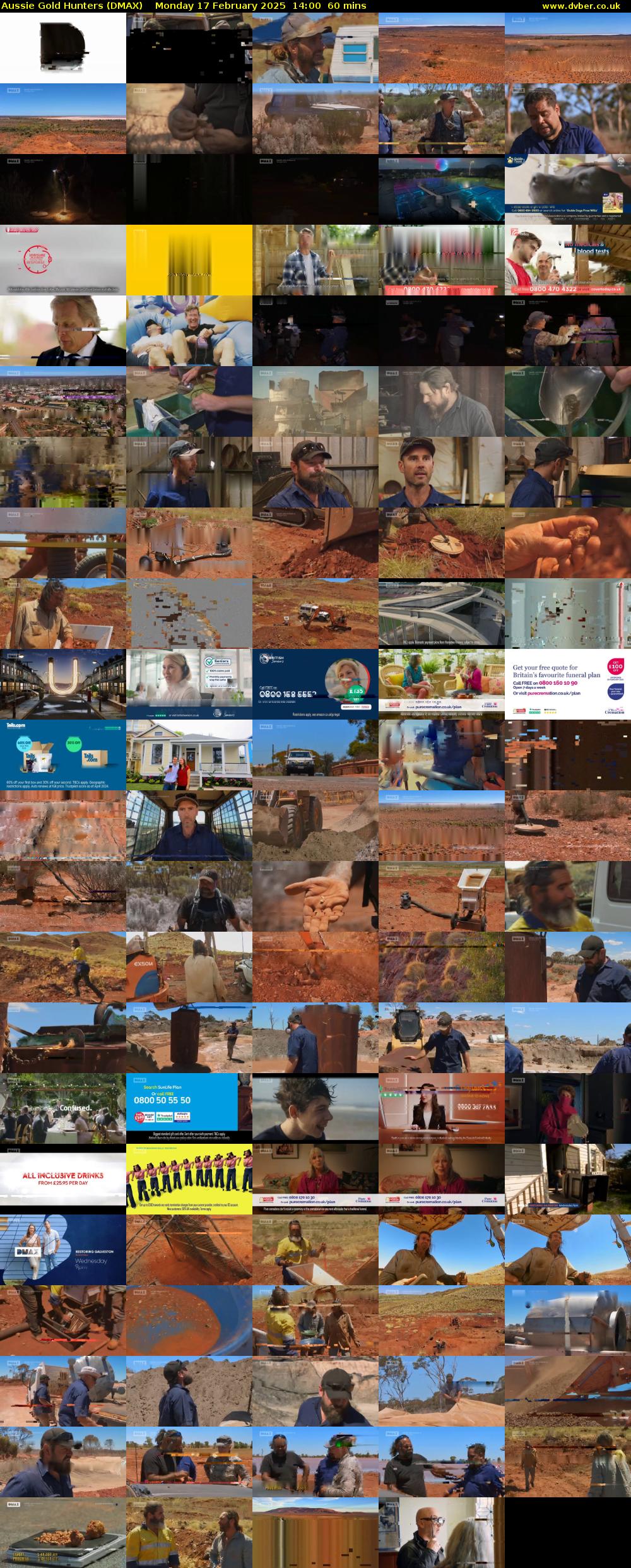 Aussie Gold Hunters (DMAX) Monday 17 February 2025 14:00 - 15:00