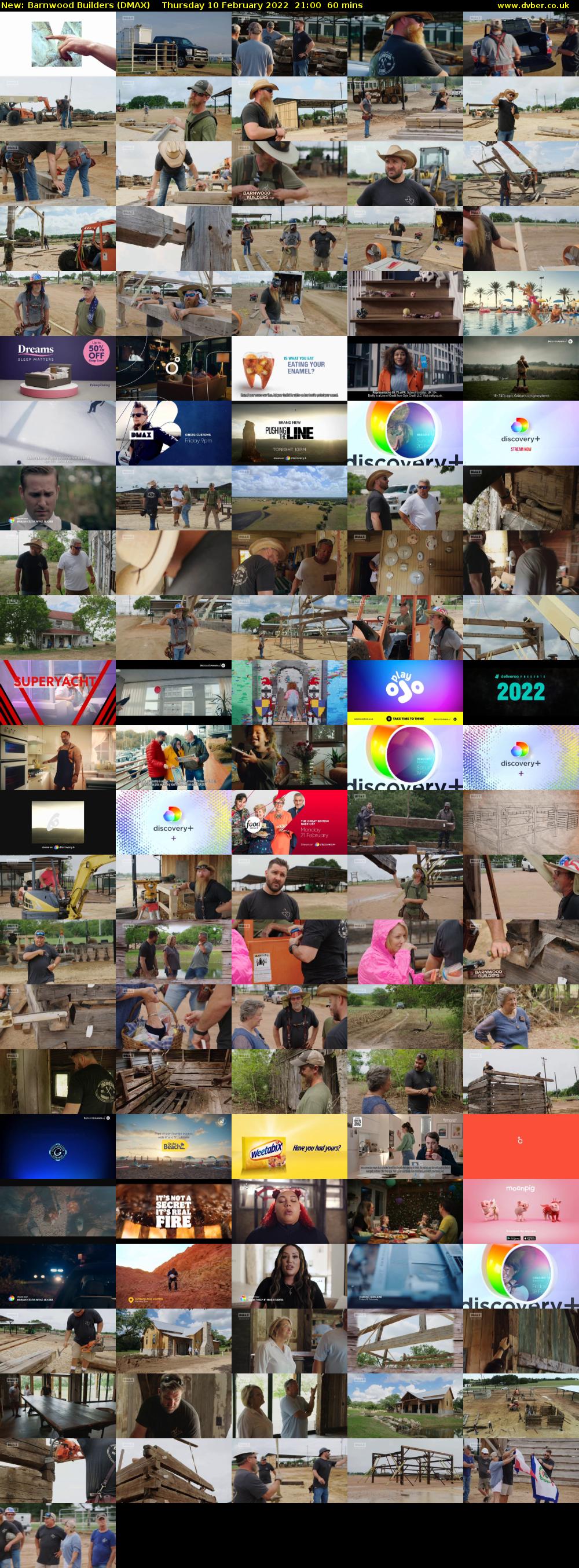 Barnwood Builders (DMAX) Thursday 10 February 2022 21:00 - 22:00