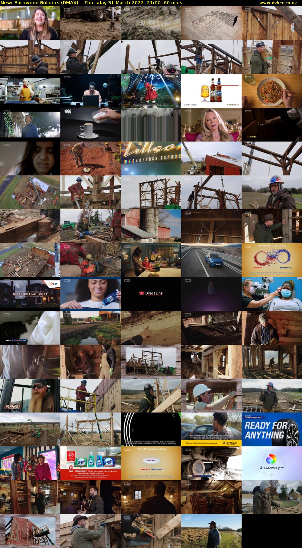 Barnwood Builders (DMAX) Thursday 31 March 2022 21:00 - 22:00