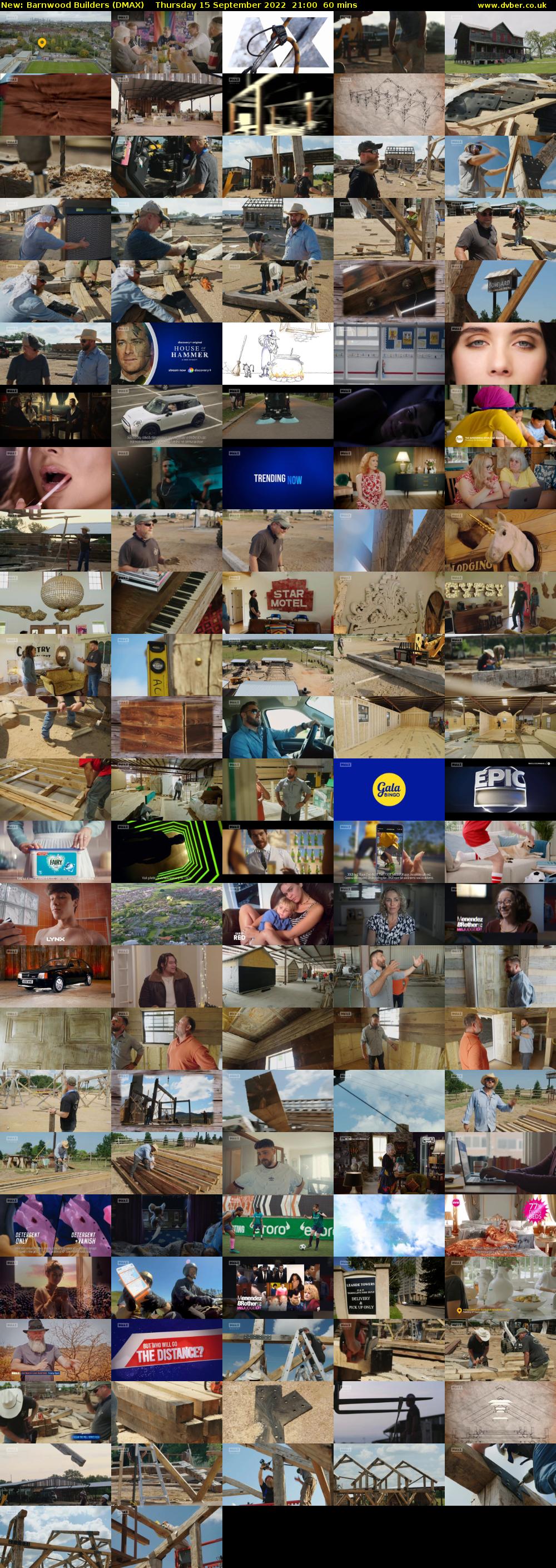Barnwood Builders (DMAX) Thursday 15 September 2022 21:00 - 22:00