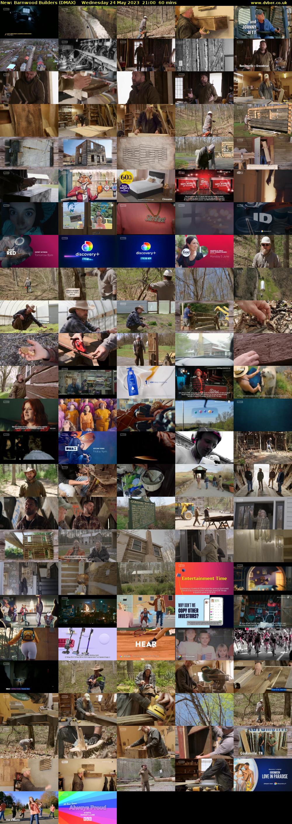 Barnwood Builders (DMAX) Wednesday 24 May 2023 21:00 - 22:00