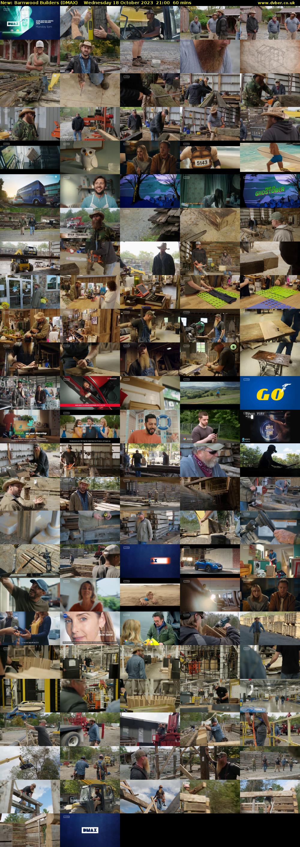 Barnwood Builders (DMAX) Wednesday 18 October 2023 21:00 - 22:00