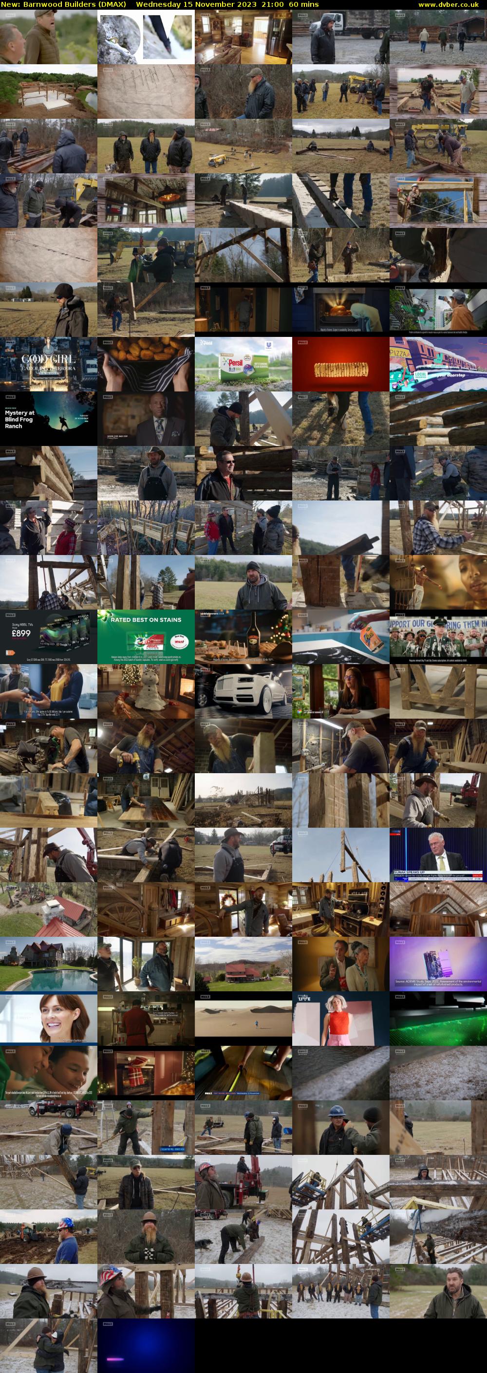 Barnwood Builders (DMAX) Wednesday 15 November 2023 21:00 - 22:00