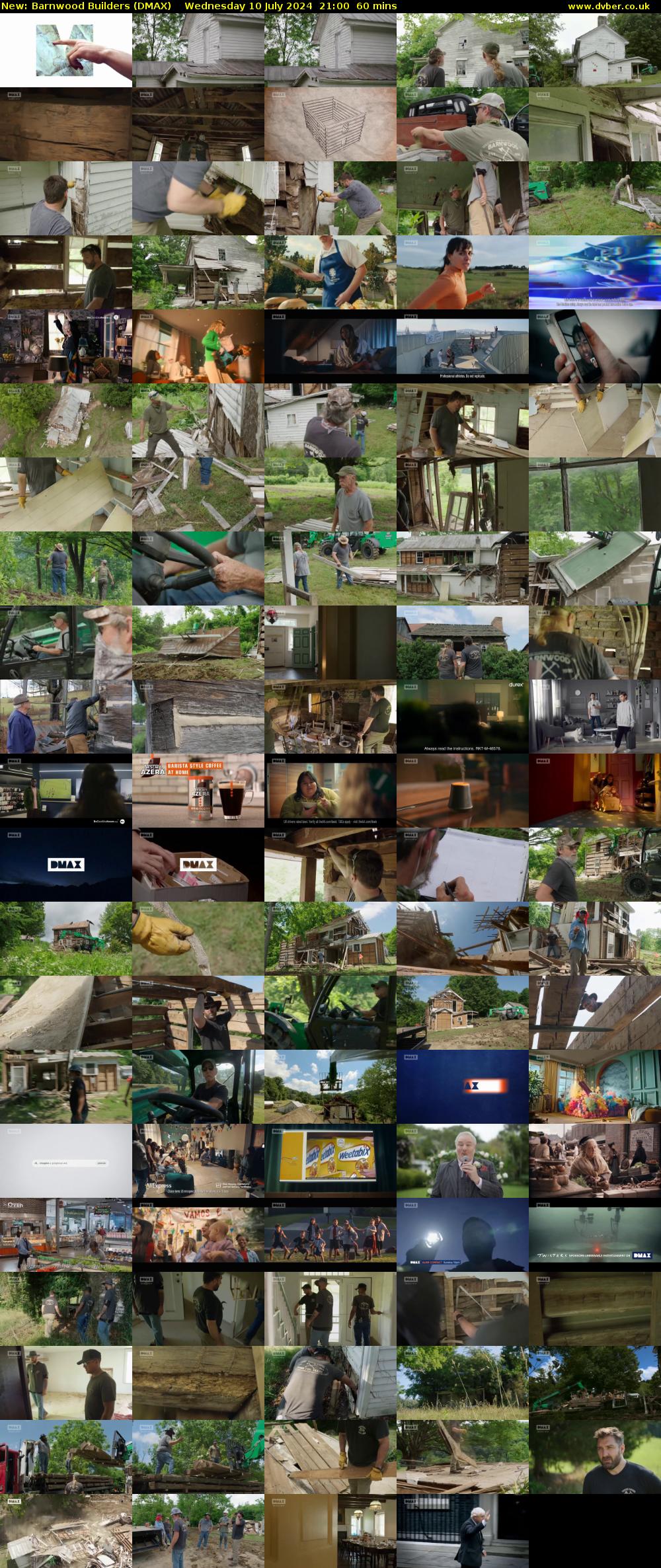 Barnwood Builders (DMAX) Wednesday 10 July 2024 21:00 - 22:00