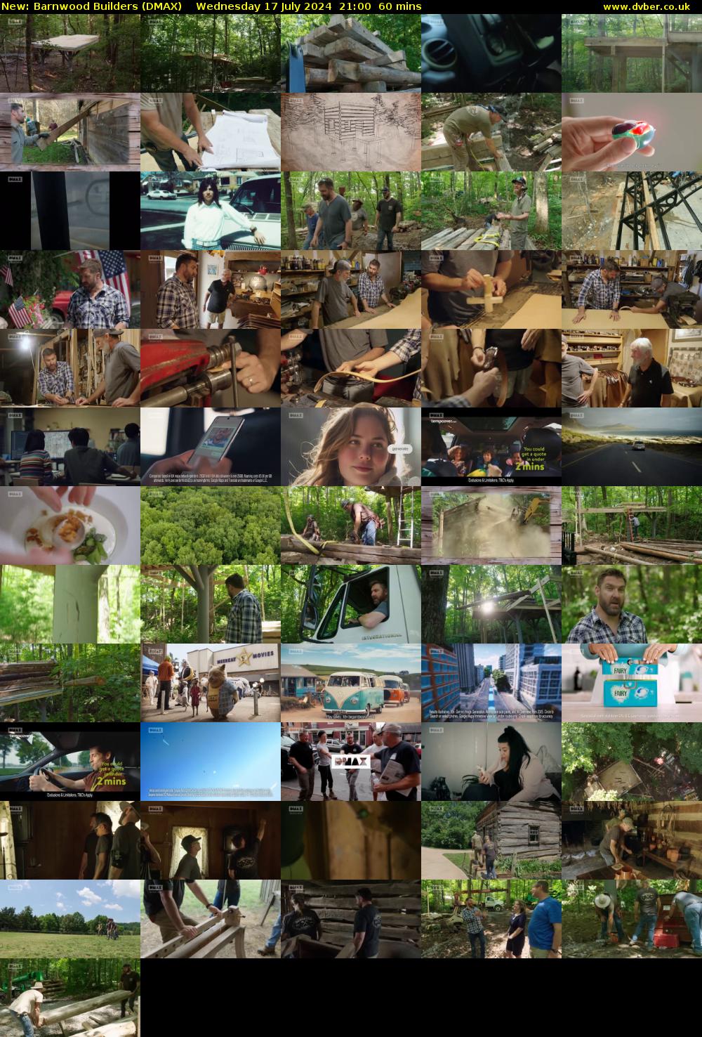 Barnwood Builders (DMAX) Wednesday 17 July 2024 21:00 - 22:00