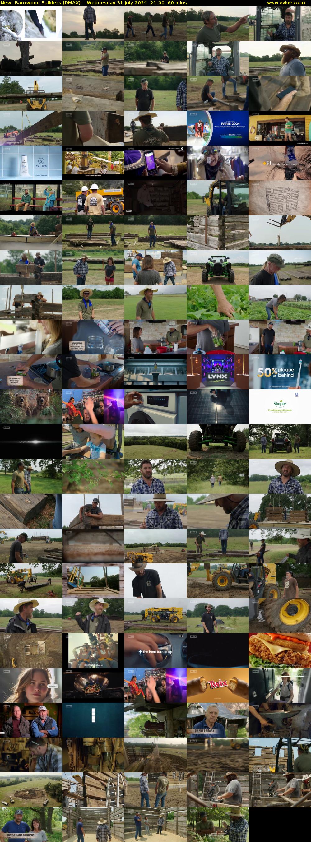 Barnwood Builders (DMAX) Wednesday 31 July 2024 21:00 - 22:00