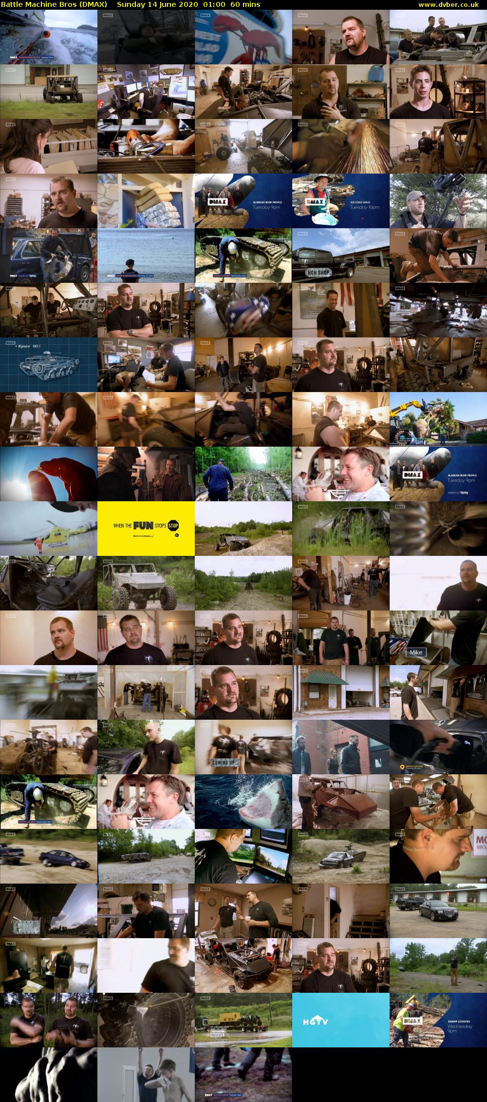Battle Machine Bros (DMAX) Sunday 14 June 2020 01:00 - 02:00