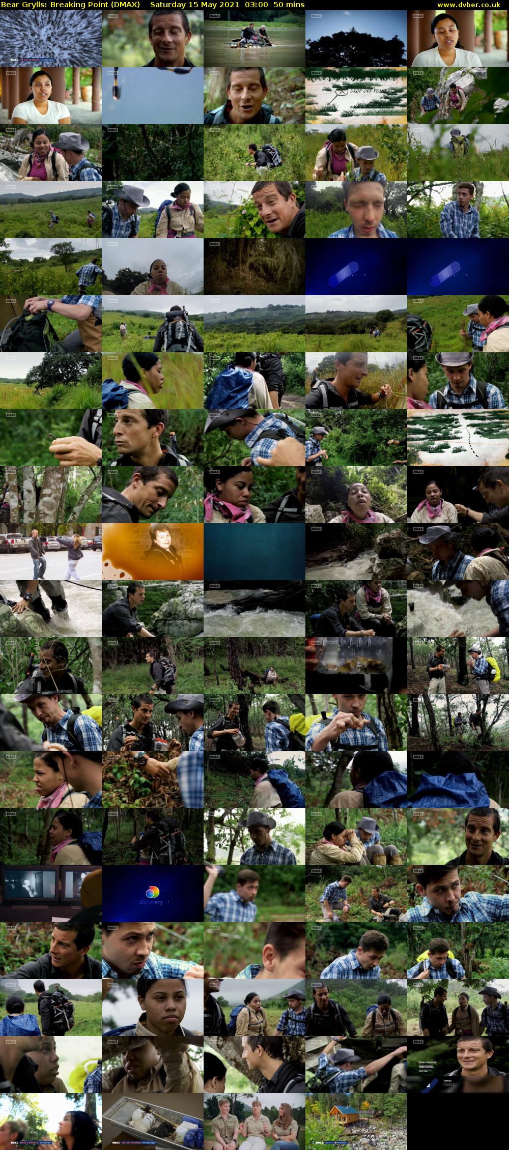 Bear Grylls: Breaking Point (DMAX) Saturday 15 May 2021 03:00 - 03:50