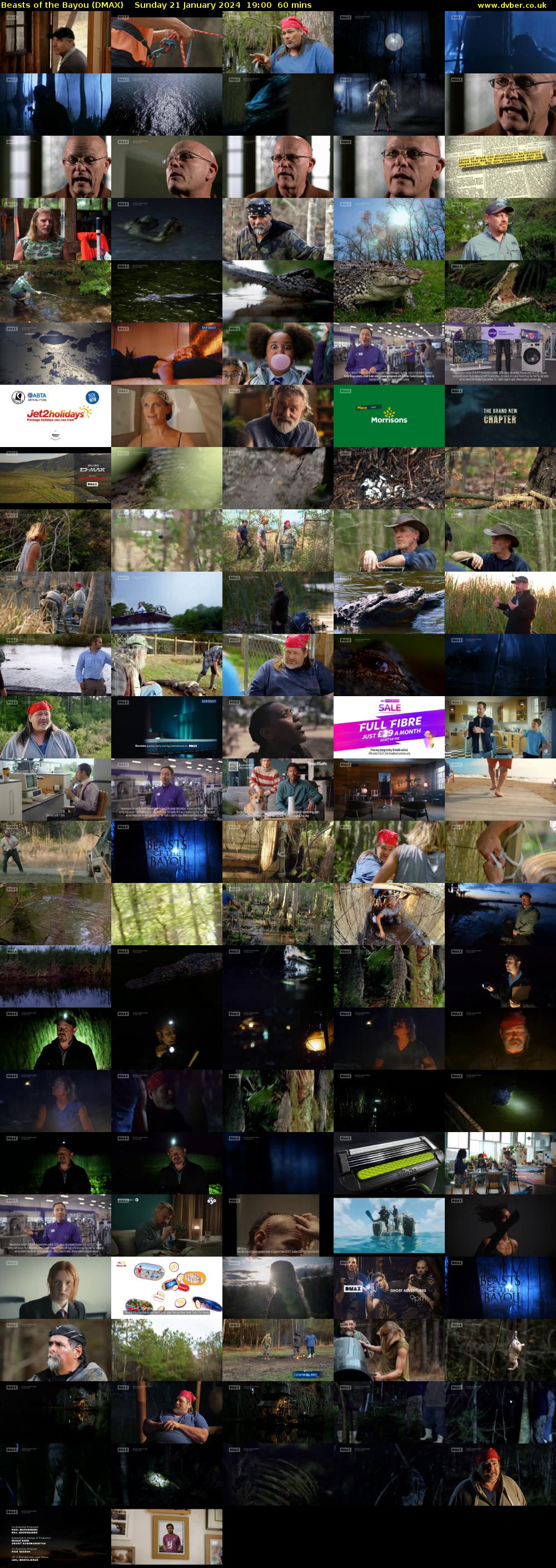 Beasts of the Bayou (DMAX) Sunday 21 January 2024 19:00 - 20:00