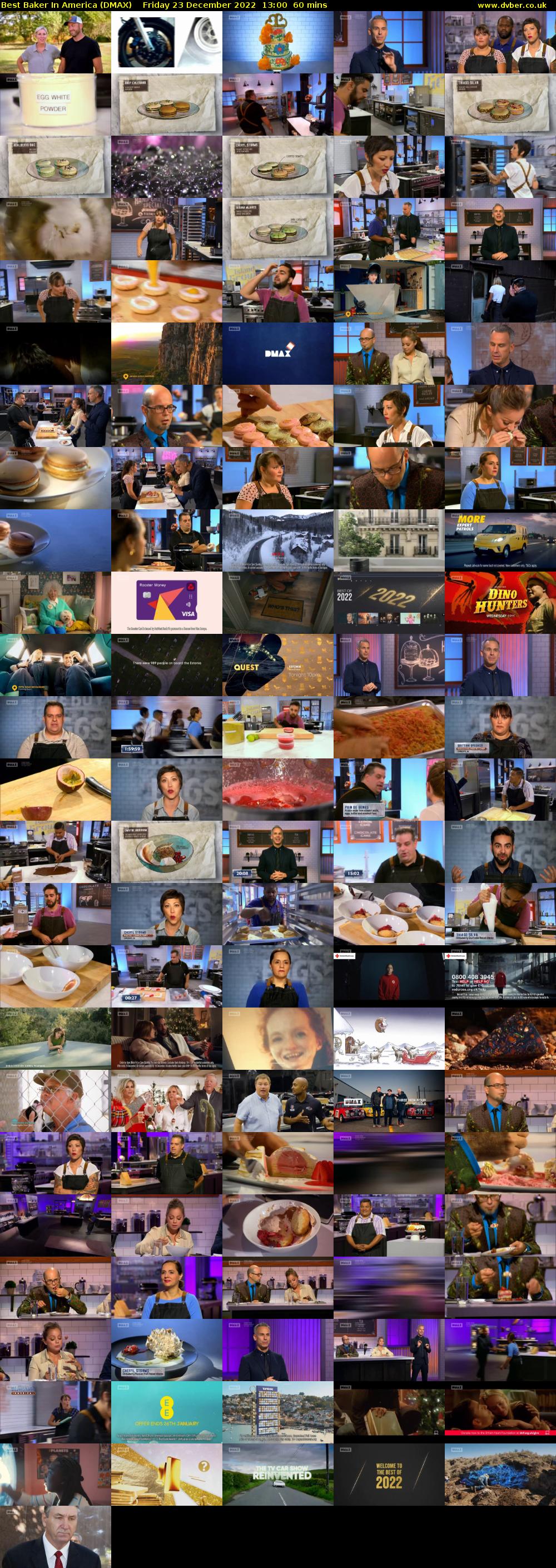 Best Baker In America (DMAX) Friday 23 December 2022 13:00 - 14:00