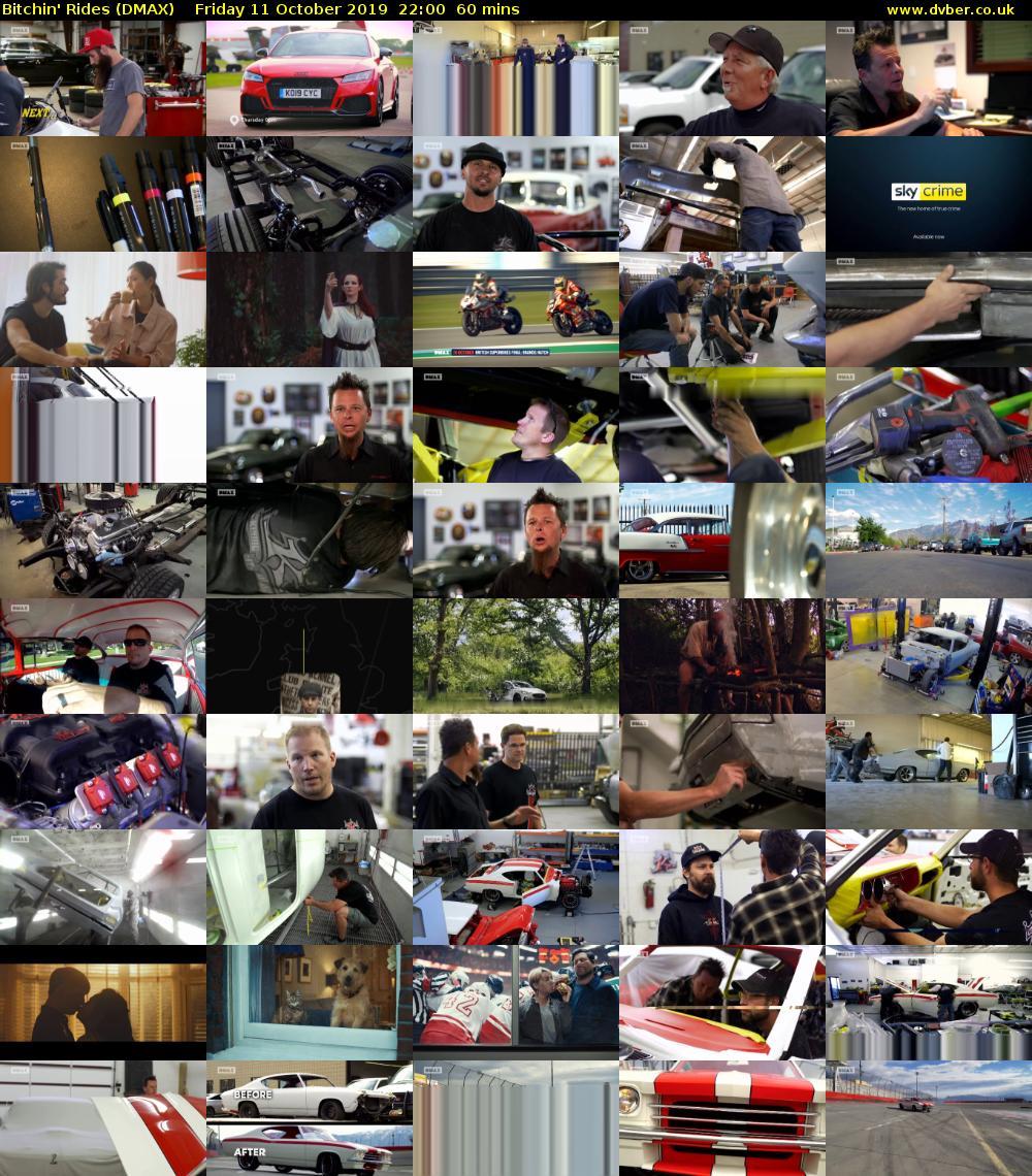 Bitchin' Rides (DMAX) Friday 11 October 2019 22:00 - 23:00
