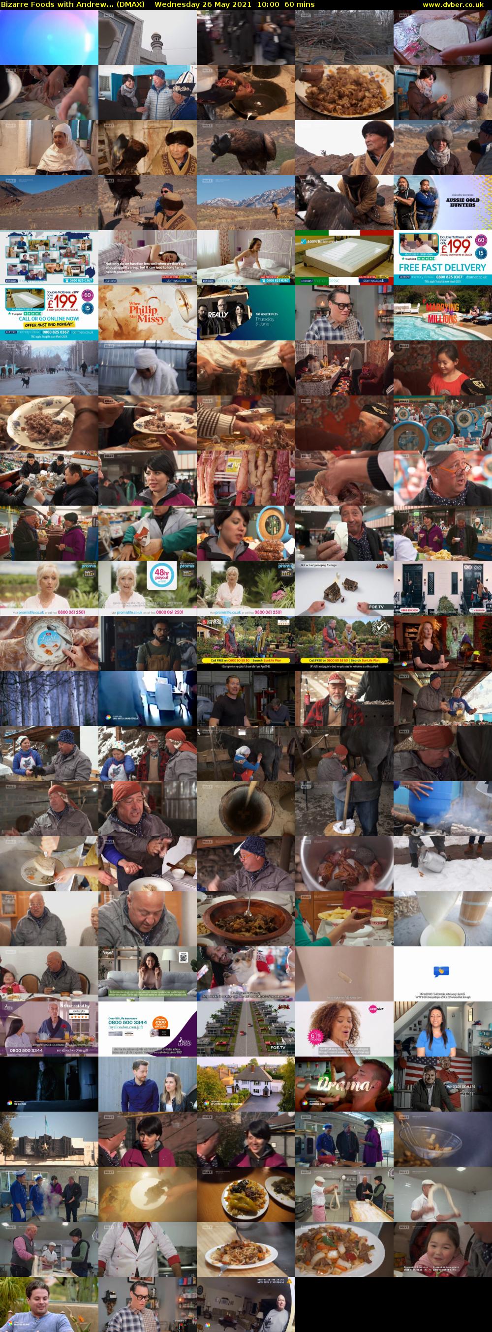 Bizarre Foods with Andrew... (DMAX) Wednesday 26 May 2021 10:00 - 11:00