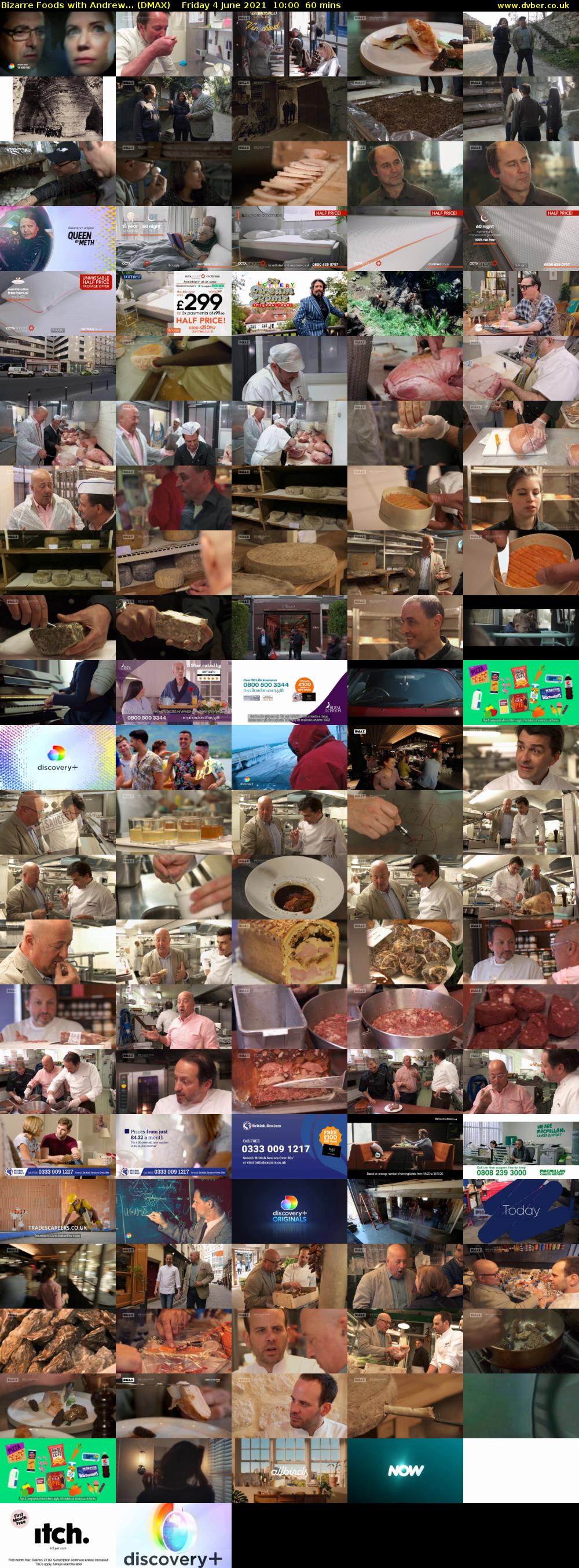 Bizarre Foods with Andrew... (DMAX) Friday 4 June 2021 10:00 - 11:00