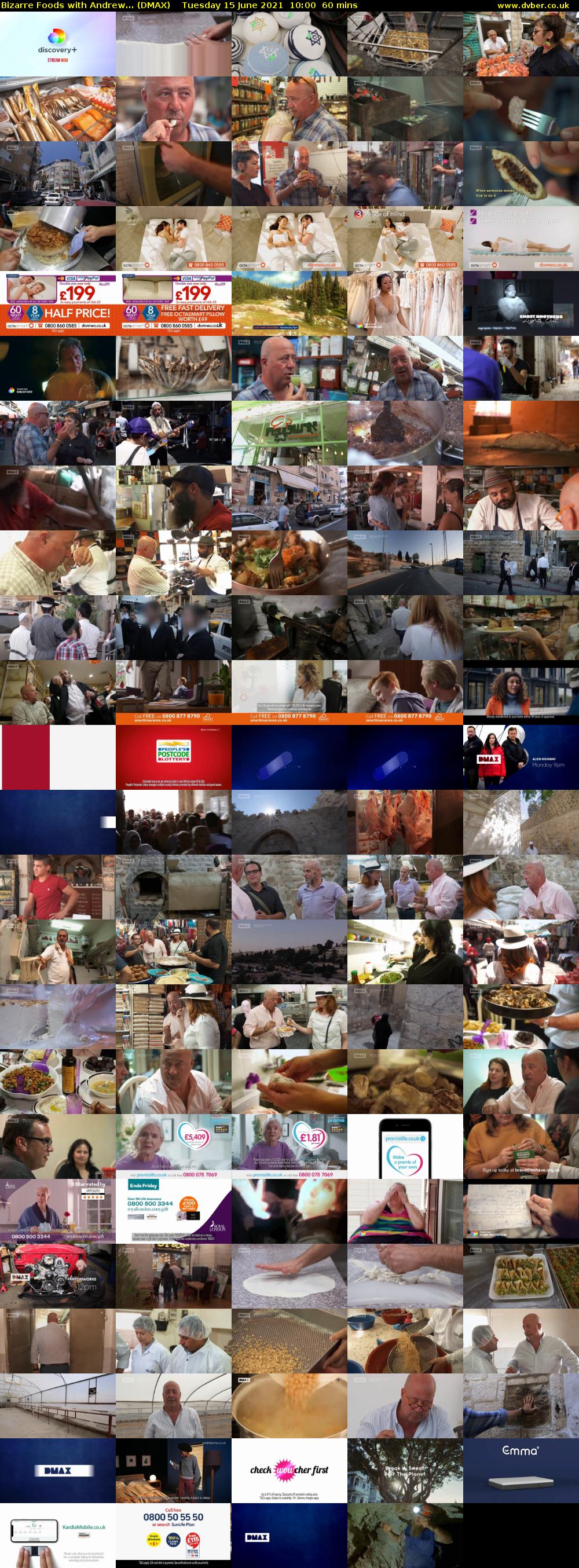 Bizarre Foods with Andrew... (DMAX) Tuesday 15 June 2021 10:00 - 11:00