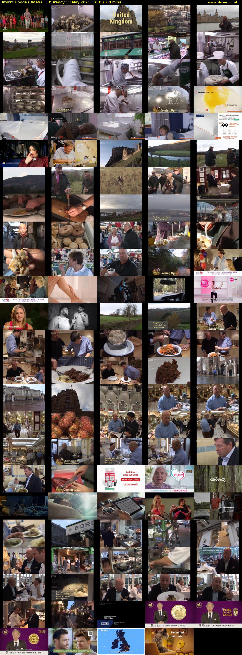 Bizarre Foods (DMAX) Thursday 13 May 2021 10:00 - 11:00