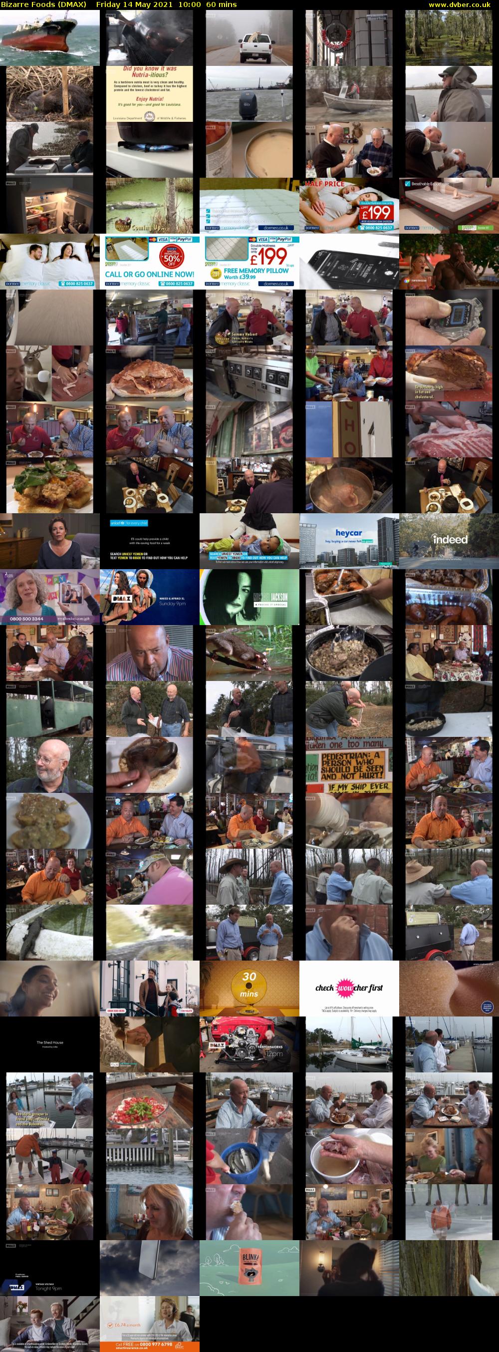 Bizarre Foods (DMAX) Friday 14 May 2021 10:00 - 11:00