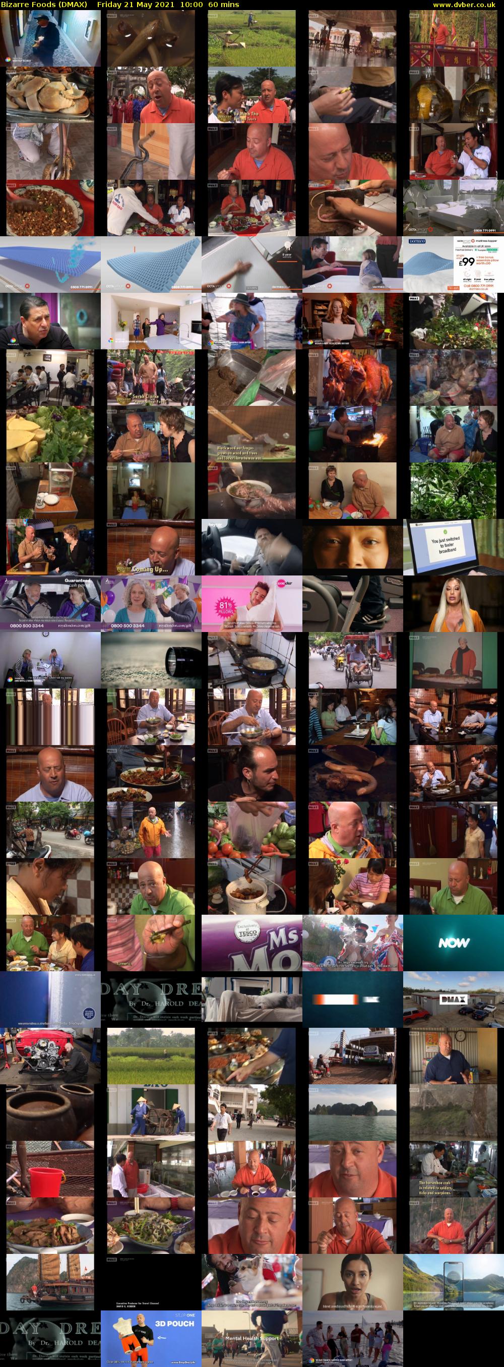 Bizarre Foods (DMAX) Friday 21 May 2021 10:00 - 11:00