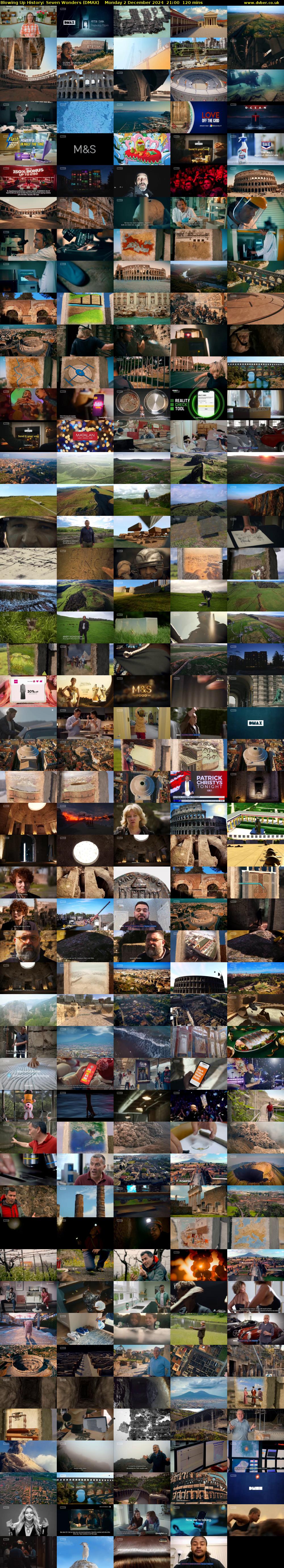 Blowing Up History: Seven Wonders (DMAX) Monday 2 December 2024 21:00 - 23:00