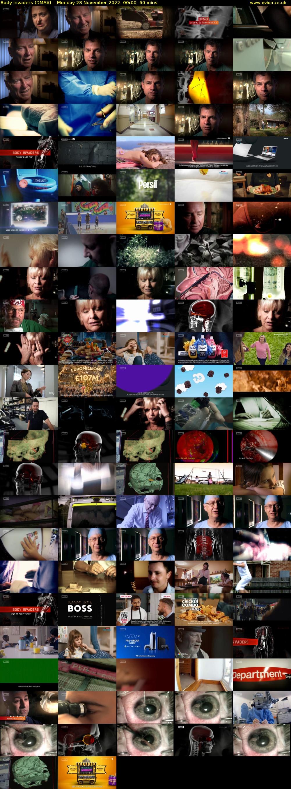 Body Invaders (DMAX) Monday 28 November 2022 00:00 - 01:00